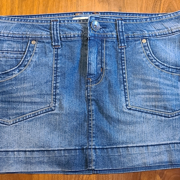 L.e.i Ashley Trouble junior denim skirt - Picture 4 of 6